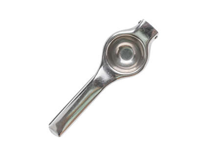 stainless squeezer isolated on white background