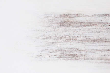 Old scratched white wooden background with copy space.の写真素材