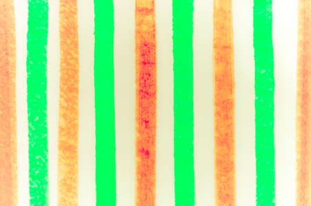 Abstract background with red and green stripes.の写真素材