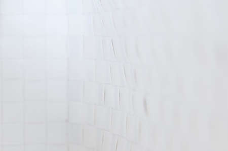 Abstract white background with texture and selective focus.の写真素材