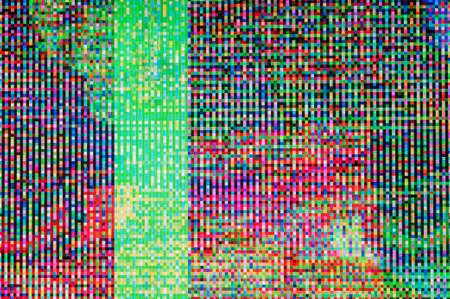 Abstract background of a digital glitch.