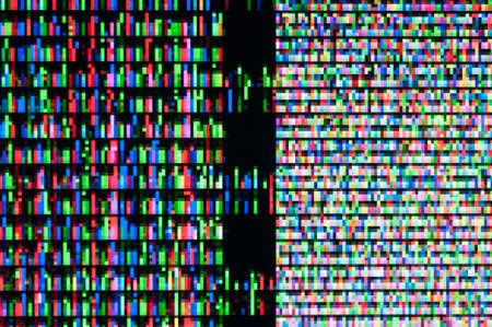 Abstract background of a digital glitch.