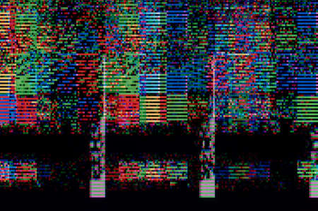 Abstract background, pattern of a digital glitch.