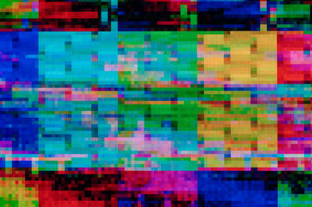 Abstract background, pattern of a digital glitch.