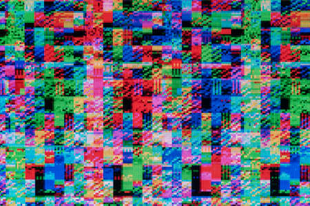 Abstract background, pattern of a digital glitch.