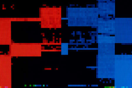 Abstract background, pattern of a digital glitch.