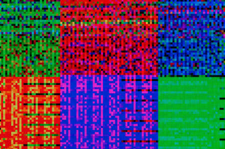 Abstract background, pattern of a digital glitch.