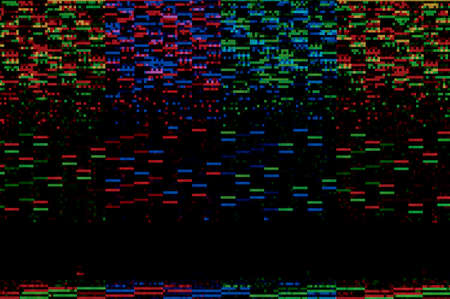 Abstract background, pattern of a digital glitch.