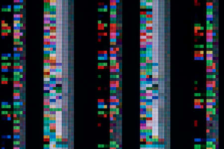 Abstract background, pattern of a digital glitch.の写真素材