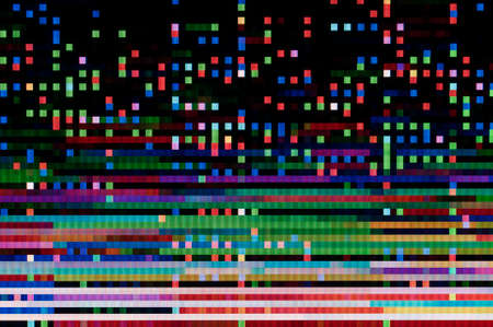 Abstract background, pattern of a digital glitch.
