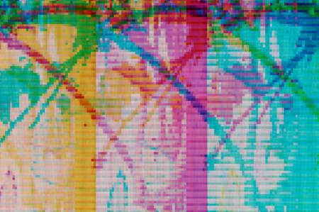 Abstract background, pattern of a digital glitch.