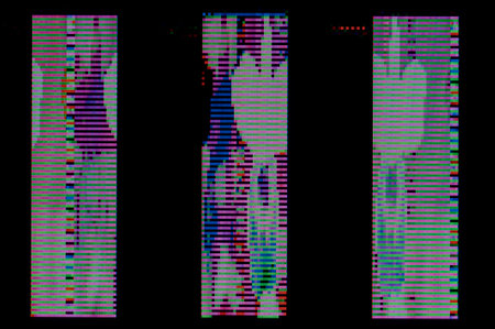 Abstract background, pattern of a digital glitch.