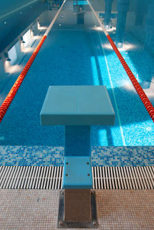 Swimming Lane and Start Place