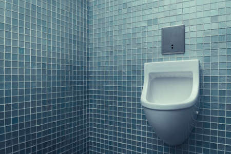 Vip Urinal in the cornerの写真素材