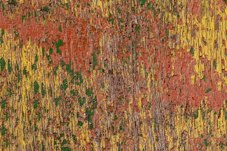 Shabby  wooden board. multicolor background or texture for your design