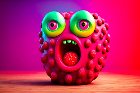 Digital art selected for the. Generative AI.の素材