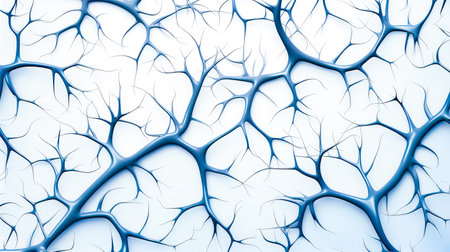 Close up of white surface with pattern of leaves on it. Generative AI.の素材