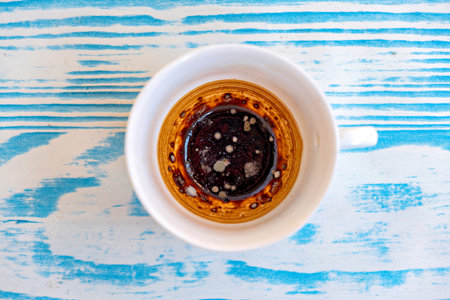 This is an image of a cup of coffeeの写真素材