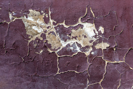 A close-up of a textured surface with a combination of colorsの写真素材