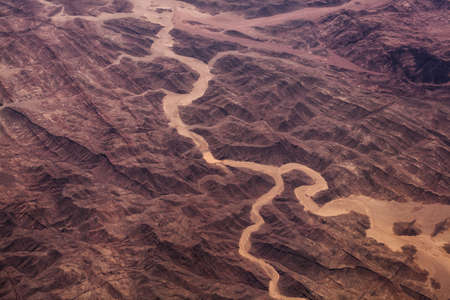 Photo of desert with dry and hot climateの写真素材