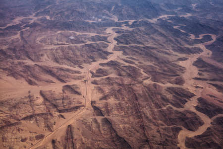 Photo of desert with dry and hot climateの写真素材