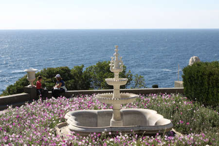 Crimea, the Vorontsov Palaceの写真素材