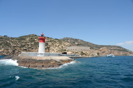 The Port Of Cartagena, Spain のeditorial素材