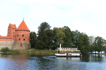 Medieval castle in Trakai