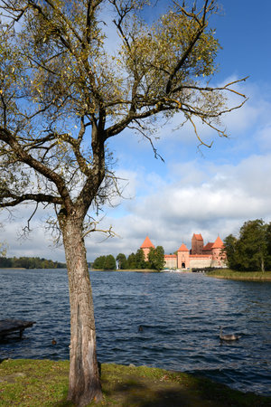 Medieval castle in Trakai
