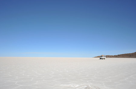 The Uyuni salt flatsのeditorial素材