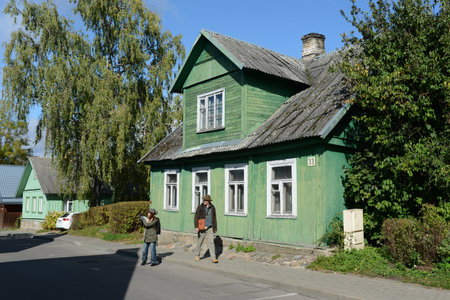 Street Karaites. Trakaiのeditorial素材