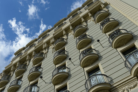 Barcelona. City view.のeditorial素材