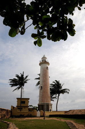 Lighthouse at the Galle Fort.のeditorial素材