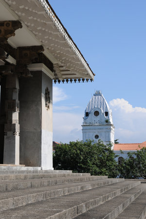 Independence hall in Colombo was opened as a symbol of liberation of Sri Lanka from the UK Board.のeditorial素材