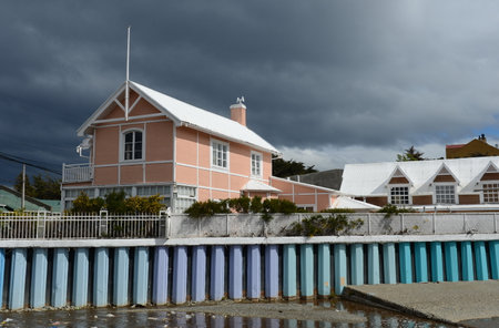 Punta Arenas is a city in Chileのeditorial素材