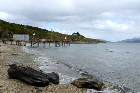 The national Park "Tierra del Fuego"のeditorial素材