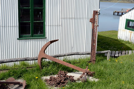 Anchor on the banks farm estate Herberton.のeditorial素材