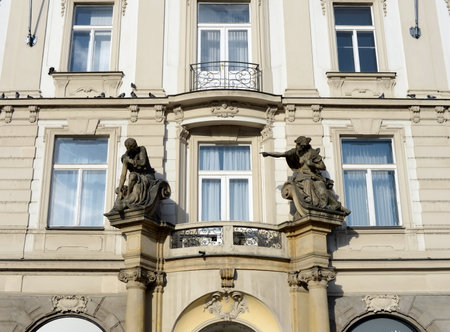 Prague is a city and the capital of the Czech Republic is a traditional European cultural center.Views of the City.のeditorial素材
