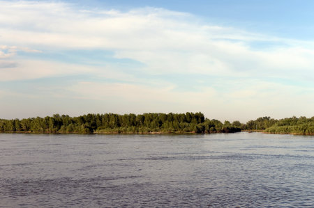 The Ob River is near the city of Barnaul.