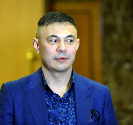 Legendary boxer Konstantin Tszyu.のeditorial素材