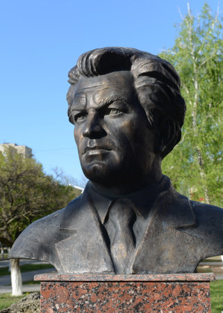 Monument to Alexander Tyaglivoy in Volgodonsk.のeditorial素材