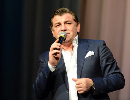 Famous Russian singer and chanson Konstantin Crimeanのeditorial素材