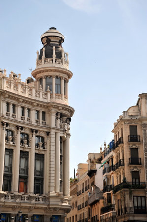 City views of the Spanish capital.のeditorial素材