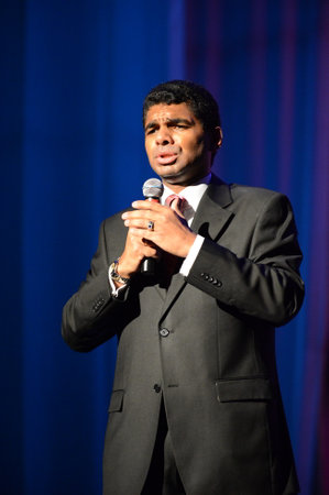 Honored Artist of Ukraine Ruslan Kadirov.のeditorial素材