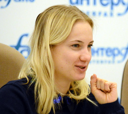 Irina Pleshcheva Head of the Main Department of Social Affairs of the Moscow Region Irina Pleshchevaのeditorial素材
