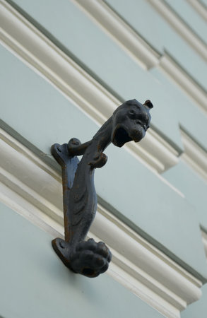Gargoyles on the street in Moscowのeditorial素材