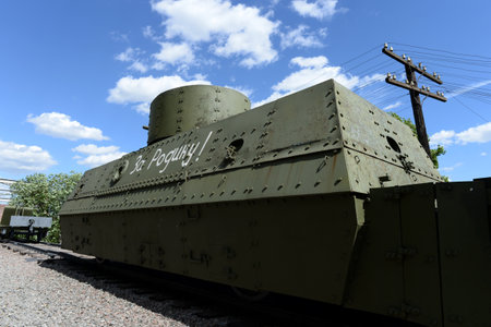 The armored platform of the Red Army Square in Moscowのeditorial素材