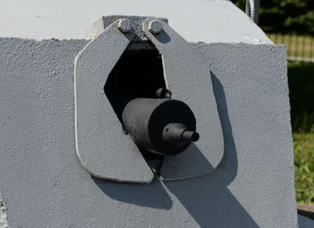 Machine-gun armor on Poklonnaya Hill in Moscow