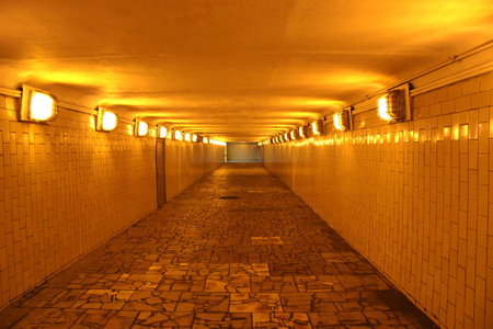 Underpass in the center of Moscowのeditorial素材