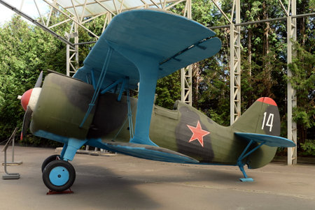 Fighter I-15bis in Moscow